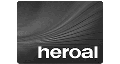 Zonwering Heroal Logo Zwart Wit